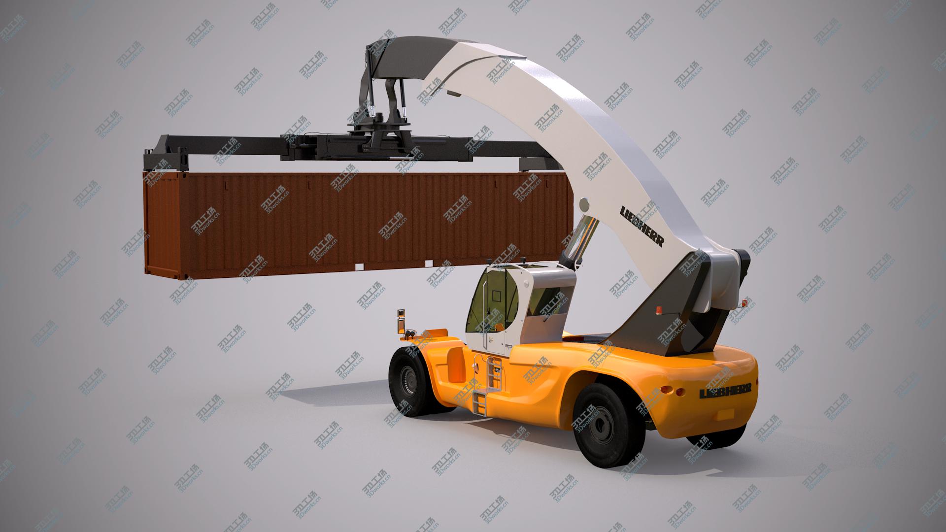 images/goods_img/20210319/Liebherr Reachstacker and 40ft Container 3D model/4.jpg
